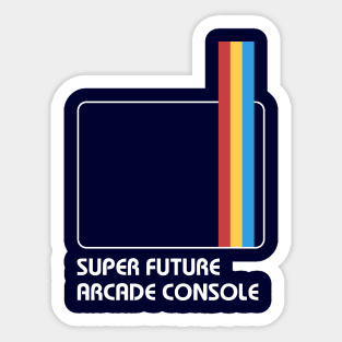 SUPER FUTURE ARCADE CONSOLE Sticker